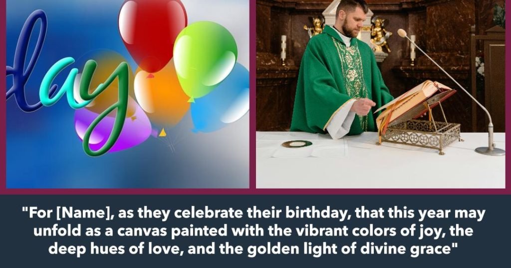 Prayer of the Faithful for Birthday Mass