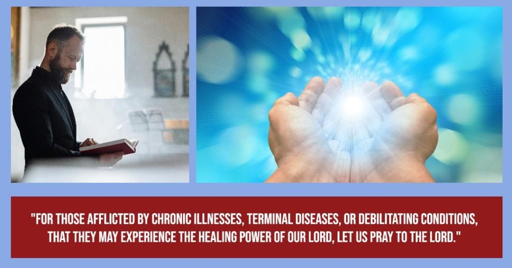 Prayers of the faithful for Healing
