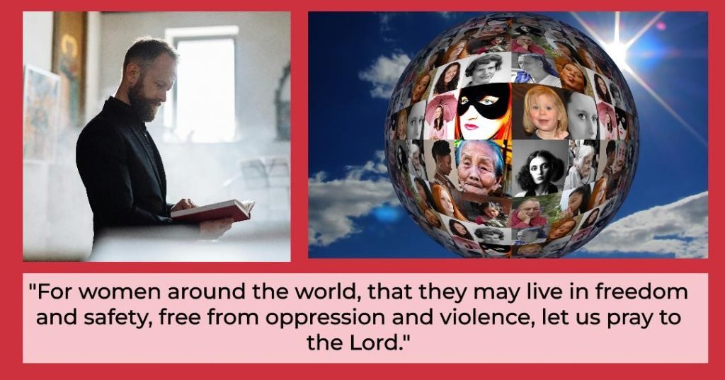 Prayers of the faithful for International Women’s Day